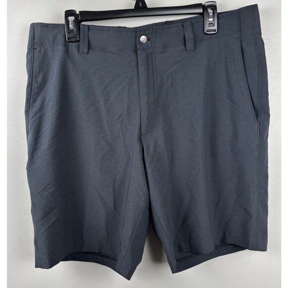 Callaway Mens Golf Shorts Size 36 Charcoal Performance Stretch Opti-Dri Fabric - Picture 1 of 5